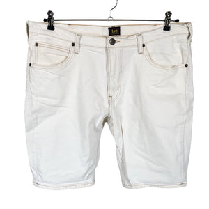 Unisex Lee - Denim shorts, size W38 - White (1)