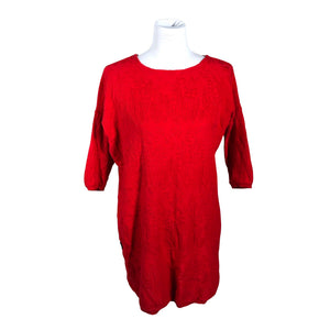 Unisex Kaino - Knit tunic, size 36 - Red (1)