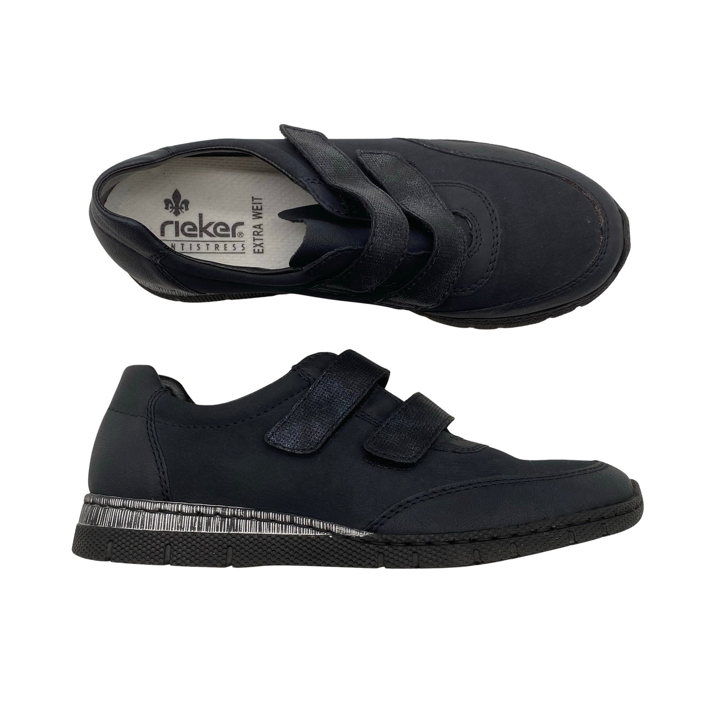Unisex Rieker - Casual sneakers, size 38 - Black
