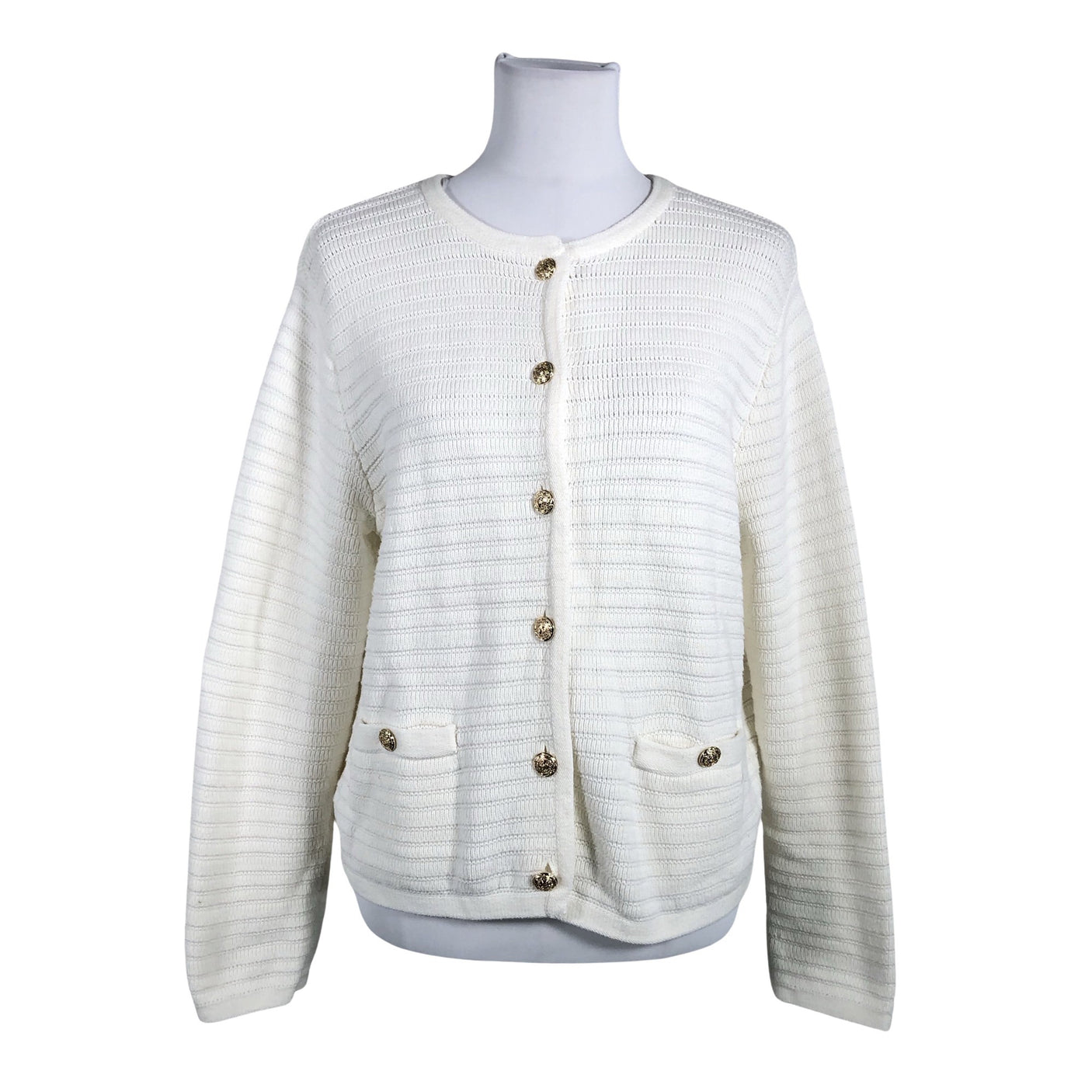 Unisex Holly & Whyte by Lindex - Cardigan, size 40 - Natural white (1)