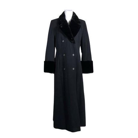 Unisex Menuetto - Wool coat, size 38 - Black ()