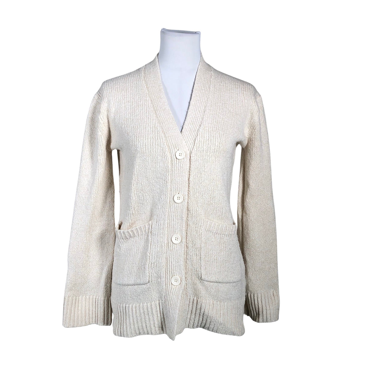 Unisex Uniqlo - Cardigan, size XXS - Beige (1)