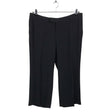 Unisex Monton - Straight leg trousers, size 42 - Black ()