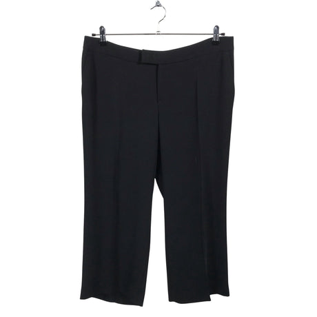 Unisex Monton - Straight leg trousers, size 42 - Black ()