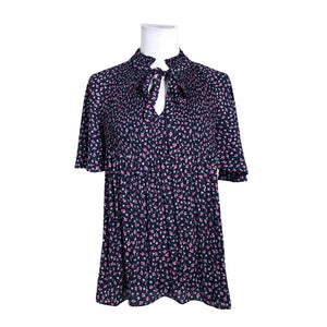 Unisex Lauren Ralph Lauren - Short-sleeved blouse, size 40 - Blue (1)
