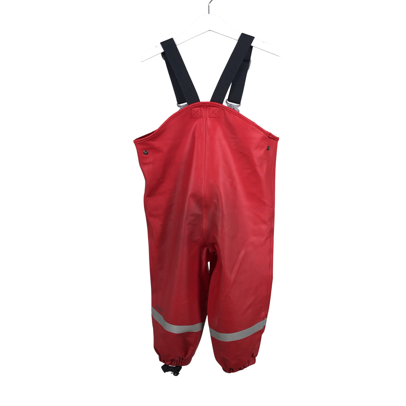 Unisex Didriksons - Rain trousers, size 74 - 80 - Red (2)