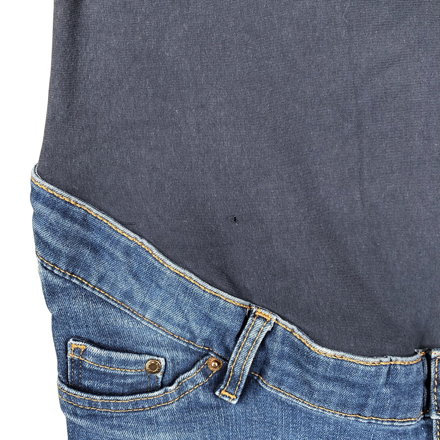 Unisex H&M Mama - Jeans, size 38 - Blue (4)