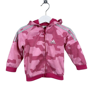 Unisex Adidas - Track jacket, size 74 - 80 - Pink (1)