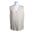Unisex Selected - Knit vest, size 40 - Beige ()