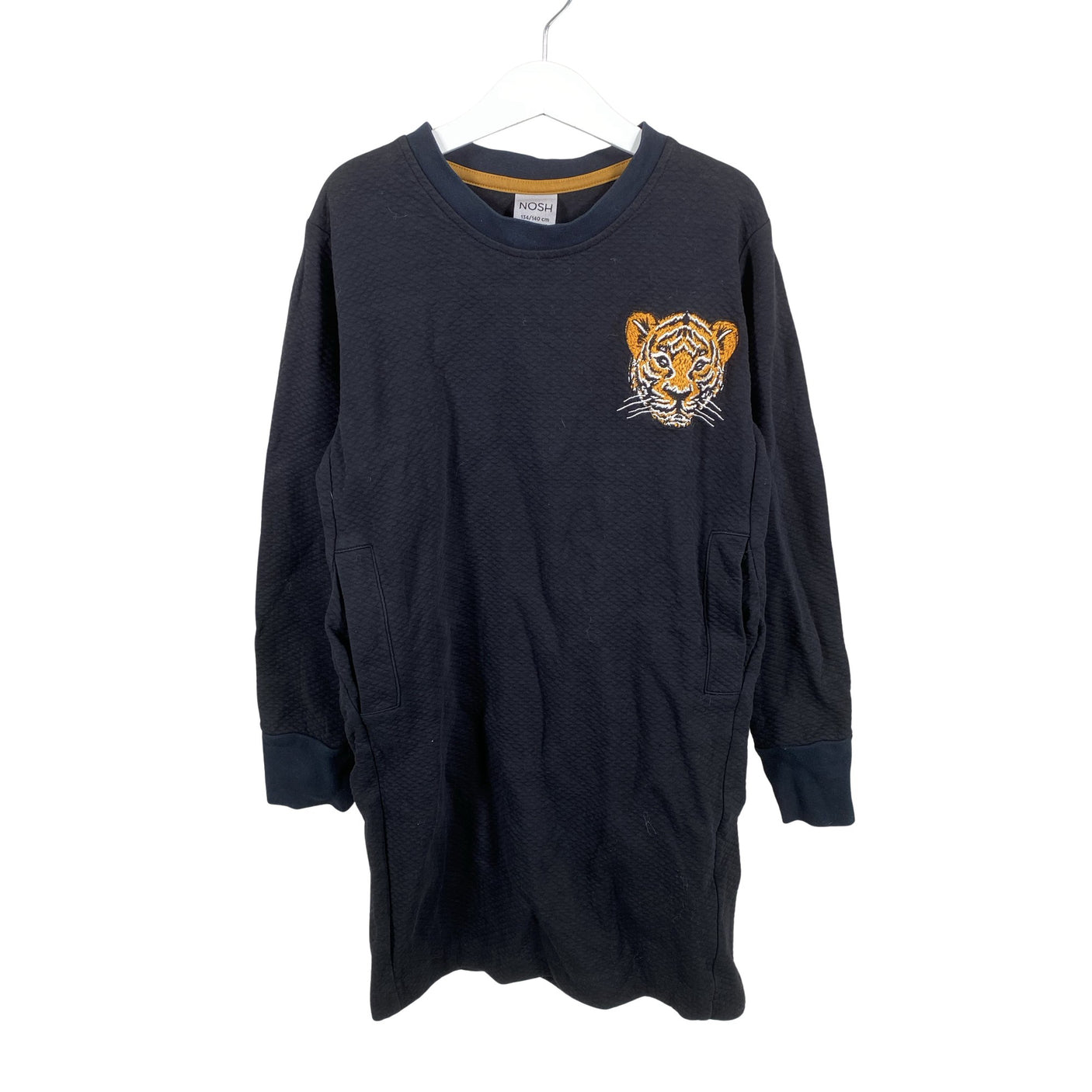 Unisex NOSH - Tricot dress, size 134 - 140 - Black (1)