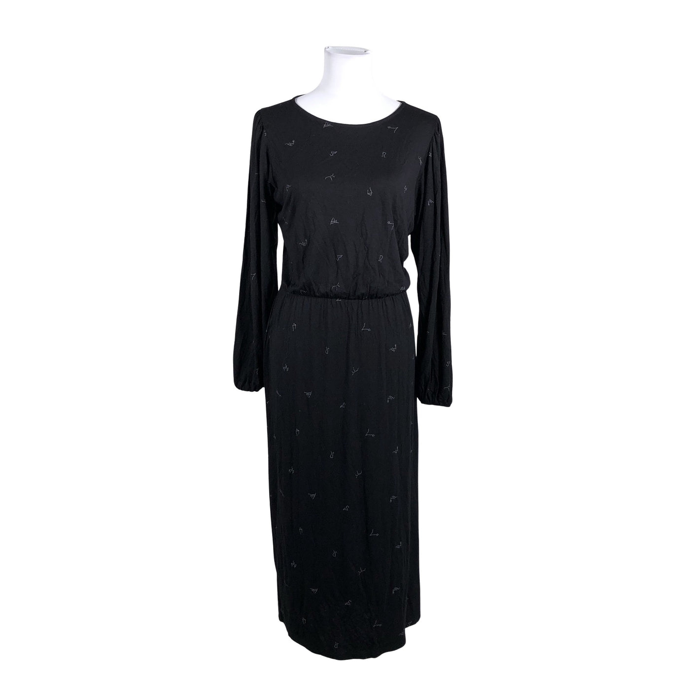 Unisex me&i - Tricot dress, size M - Black (2)
