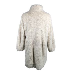 Unisex Gap - Faux fur coat, size 38 - Natural white (2)