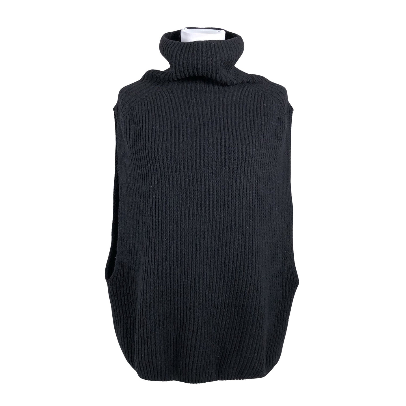 Unisex Niinmun design - Knit vest, size 36 - Black (1)