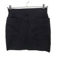 Unisex Burberry Brit - Fabric skirt, size 38 - Black ()