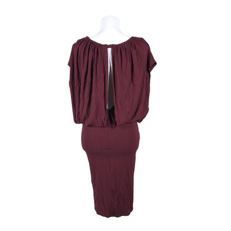 Unisex Soaked - Tricot dress, size 36 - Wine red (2)