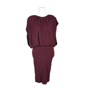 Unisex Soaked - Tricot dress, size 36 - Wine red (1)