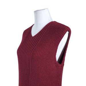 Unisex Marimekko - Knit dress, size 40 - Wine red (2)