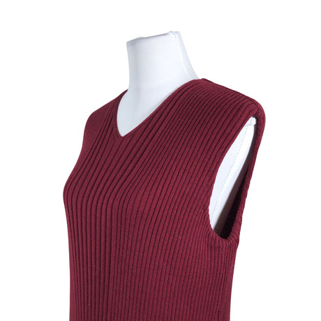 Unisex Marimekko - Knit dress, size 40 - Wine red (2)