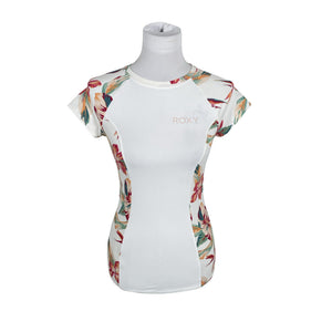 Unisex Roxy - Sports shirt, short sleeve, size 38 - White (1)