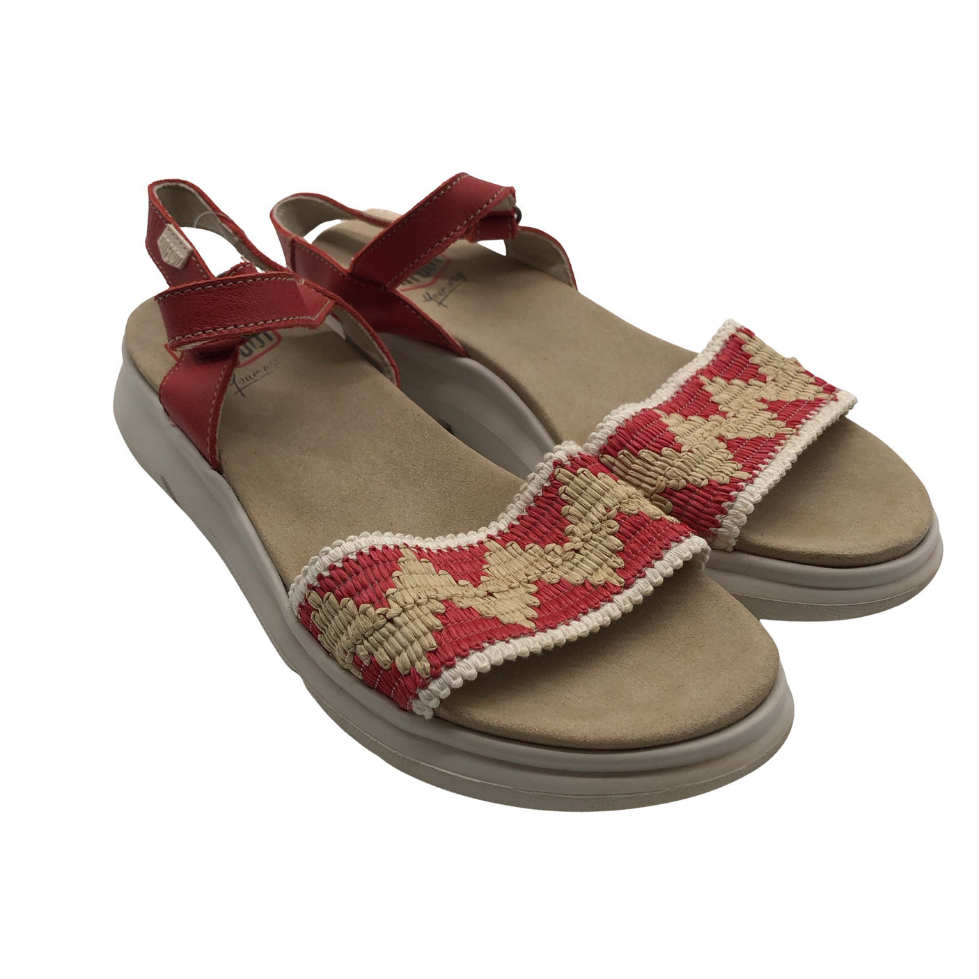 Unisex On Foot - Sandals, size 37 - Red (2)