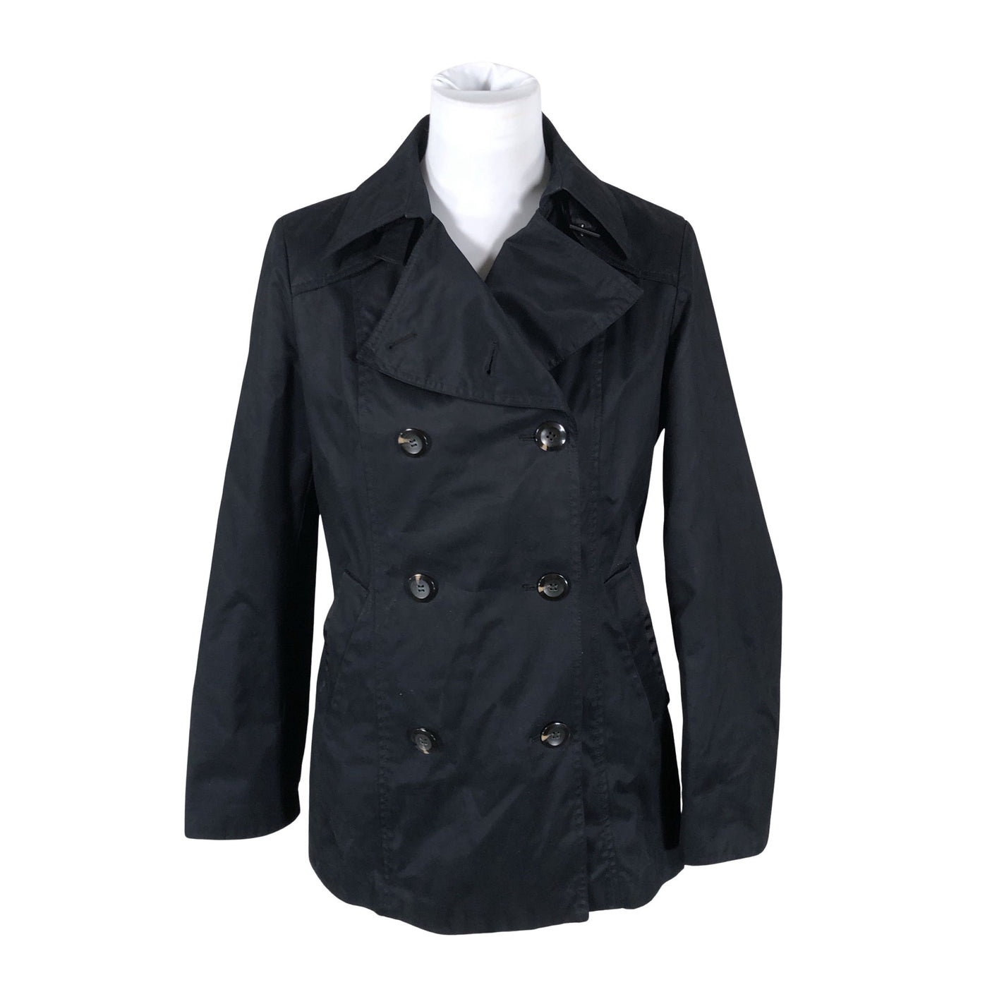 Unisex Cole Haan - Trench coat, size 36 - Black (1)