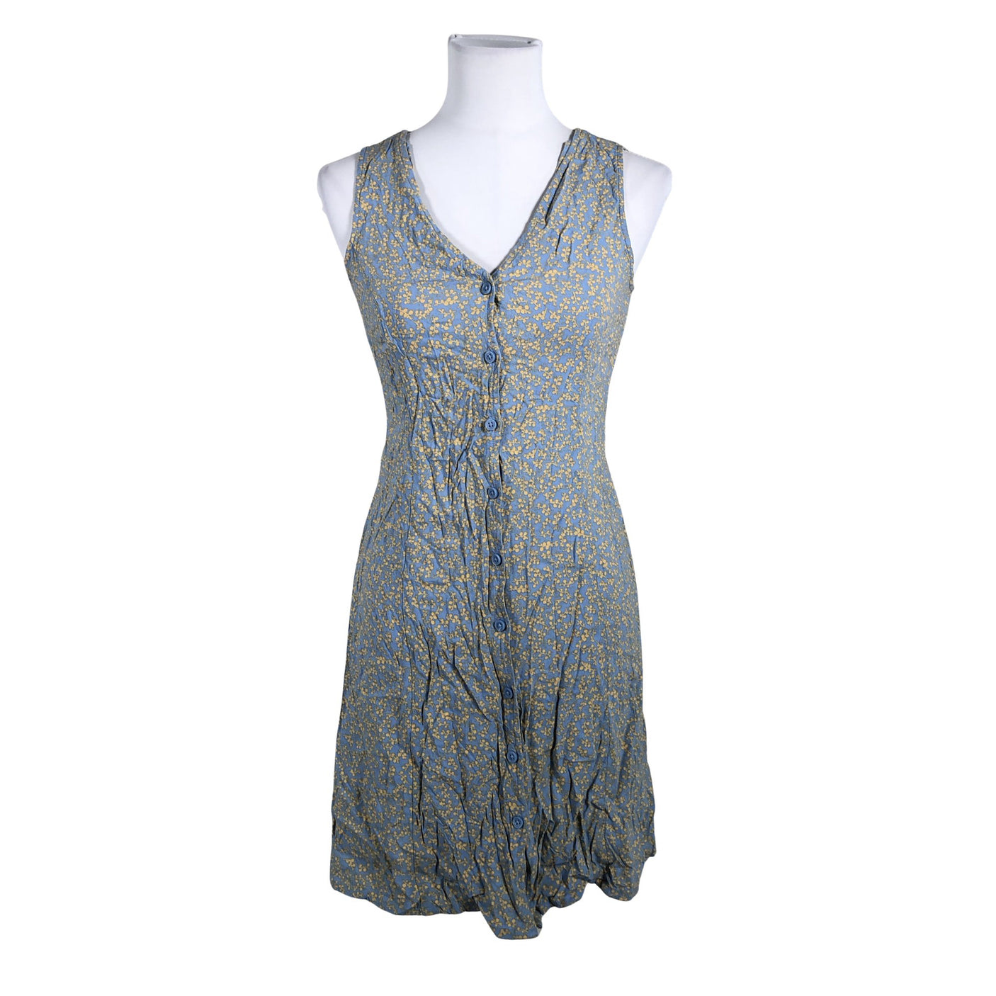 Unisex Lindex - Schiffon dress, size 36 - Blue (1)