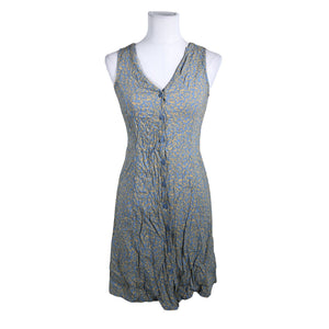 Unisex Lindex - Schiffon dress, size 36 - Blue (1)