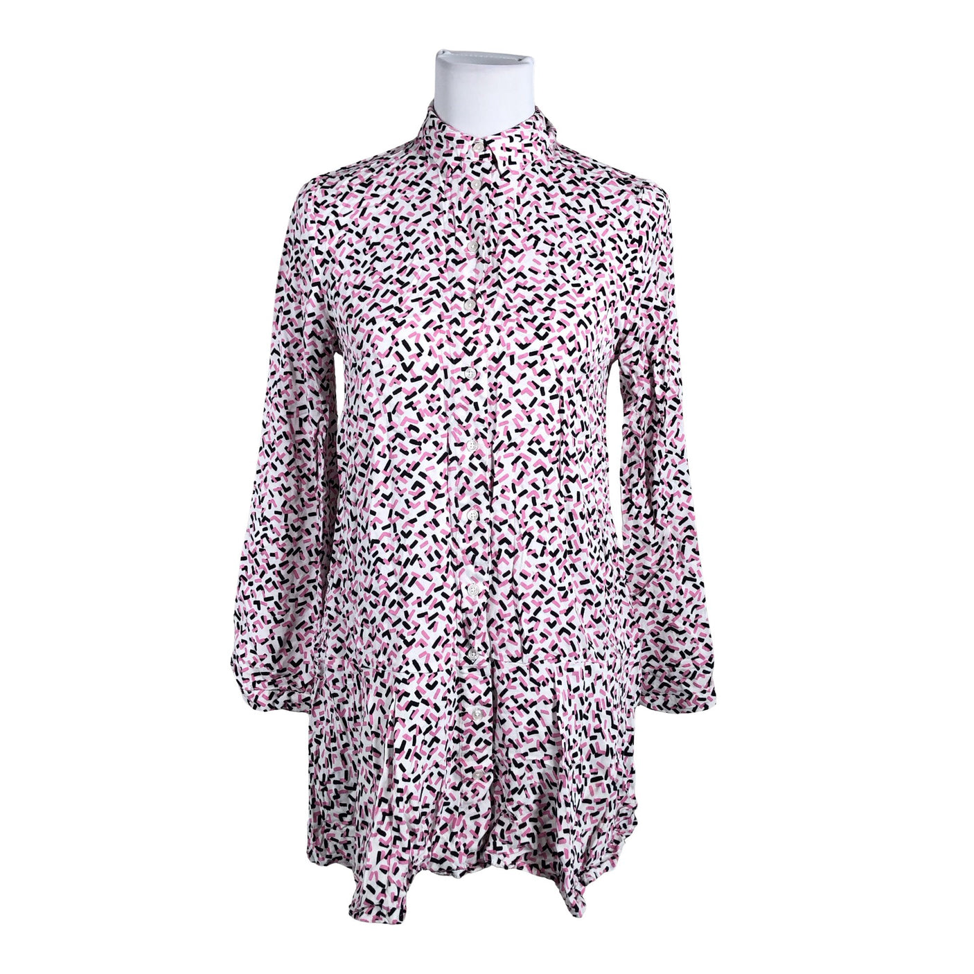 Unisex Nanso - Schiffon tunic, size S - White (1)