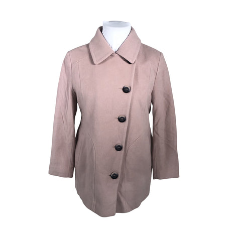 Unisex S.T.I - Wool coat, size 44 - Light pink ()