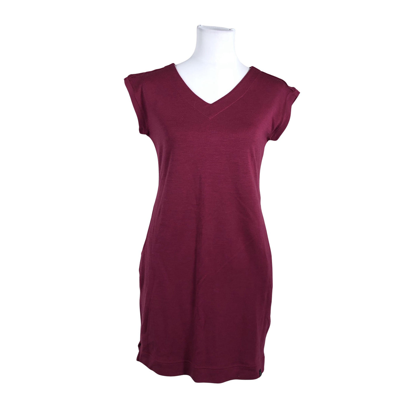 Unisex North Outdoor - Tricot dress, size 34 - Wine red (1)