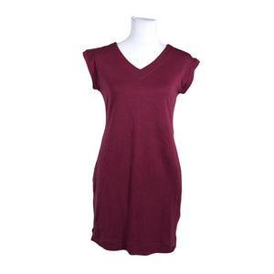 Unisex North Outdoor - Tricot dress, size 34 - Wine red (1)