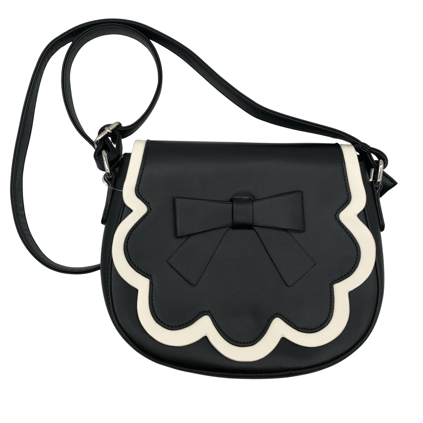 Unisex Banned Retro - Shoulder bag, size Midi - Black (1)