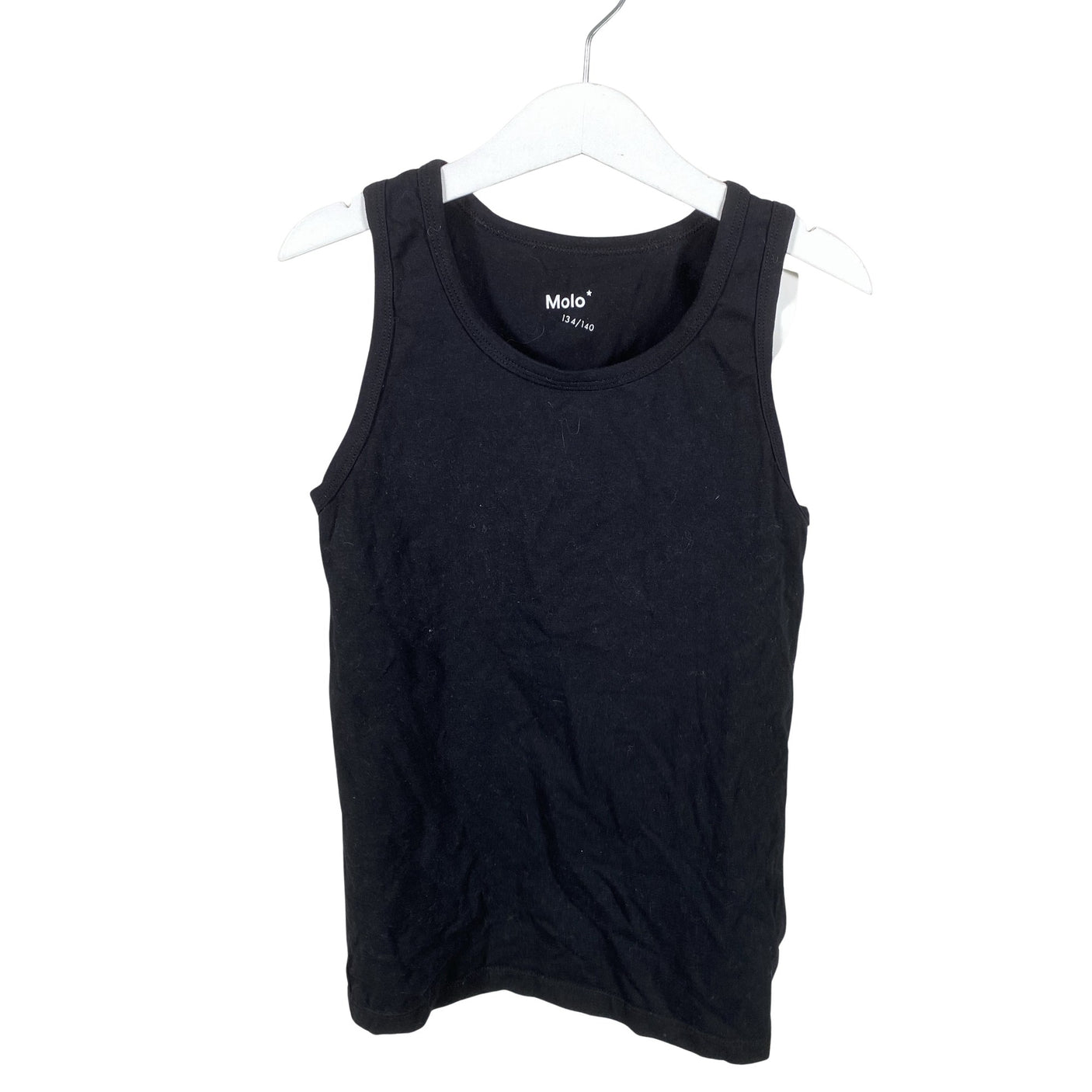 Unisex Molo Kids - Tricot tank top, size 134 - 140 - Black (1)