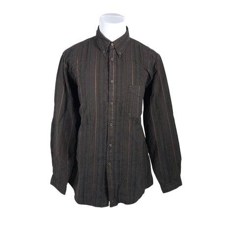 Unisex Marlboro Classics - Collared shirt, size XXL - Brown ()
