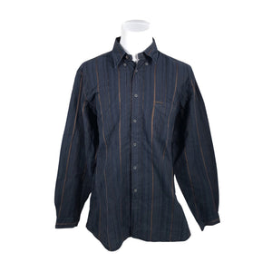 Unisex Marlboro Classics - Collared shirt, size XXL - Blue (1)