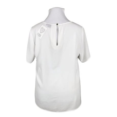 Unisex Zizzi - Short-sleeved blouse, size 42 - White (2)
