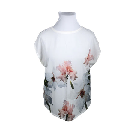 Unisex Ted Baker - Short-sleeved blouse, size 44 - White ()