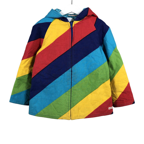 Unisex Punainen Norsu - Outdoor jacket, size 104 - 110 - Blue ()