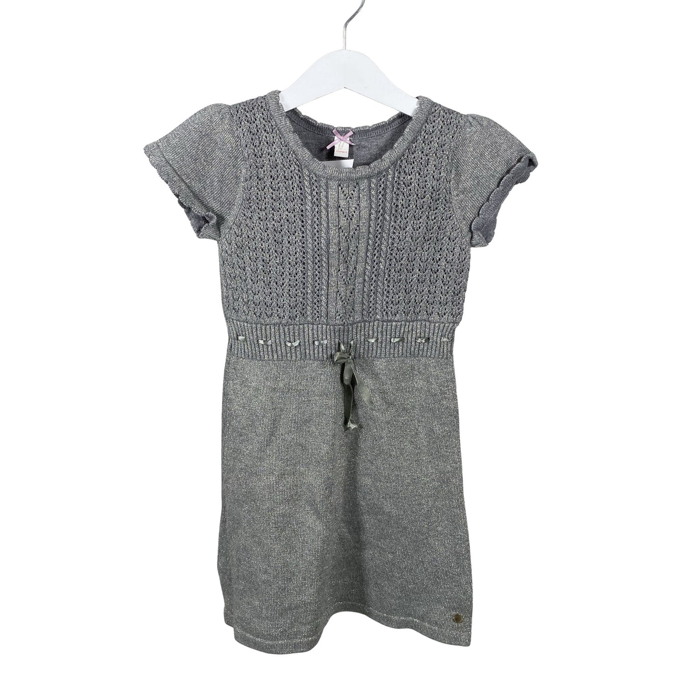 Unisex Esprit - Knit dress, size 116 - 122 - Gray (1)