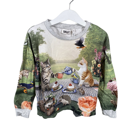 Unisex Molo Kids - Tricot shirt, size 110 - 116 - Green ()