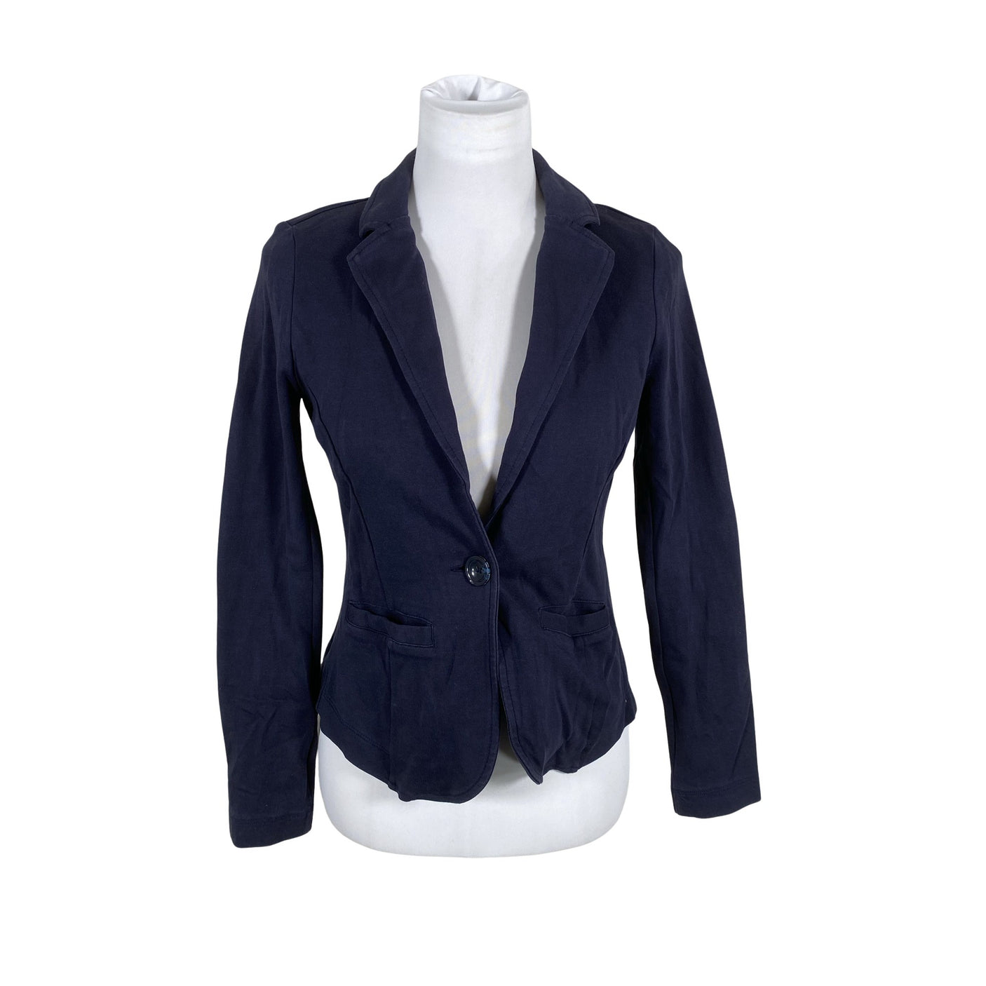 Unisex Tom Tailor - Sweat jacket, size 38 - Blue (1)