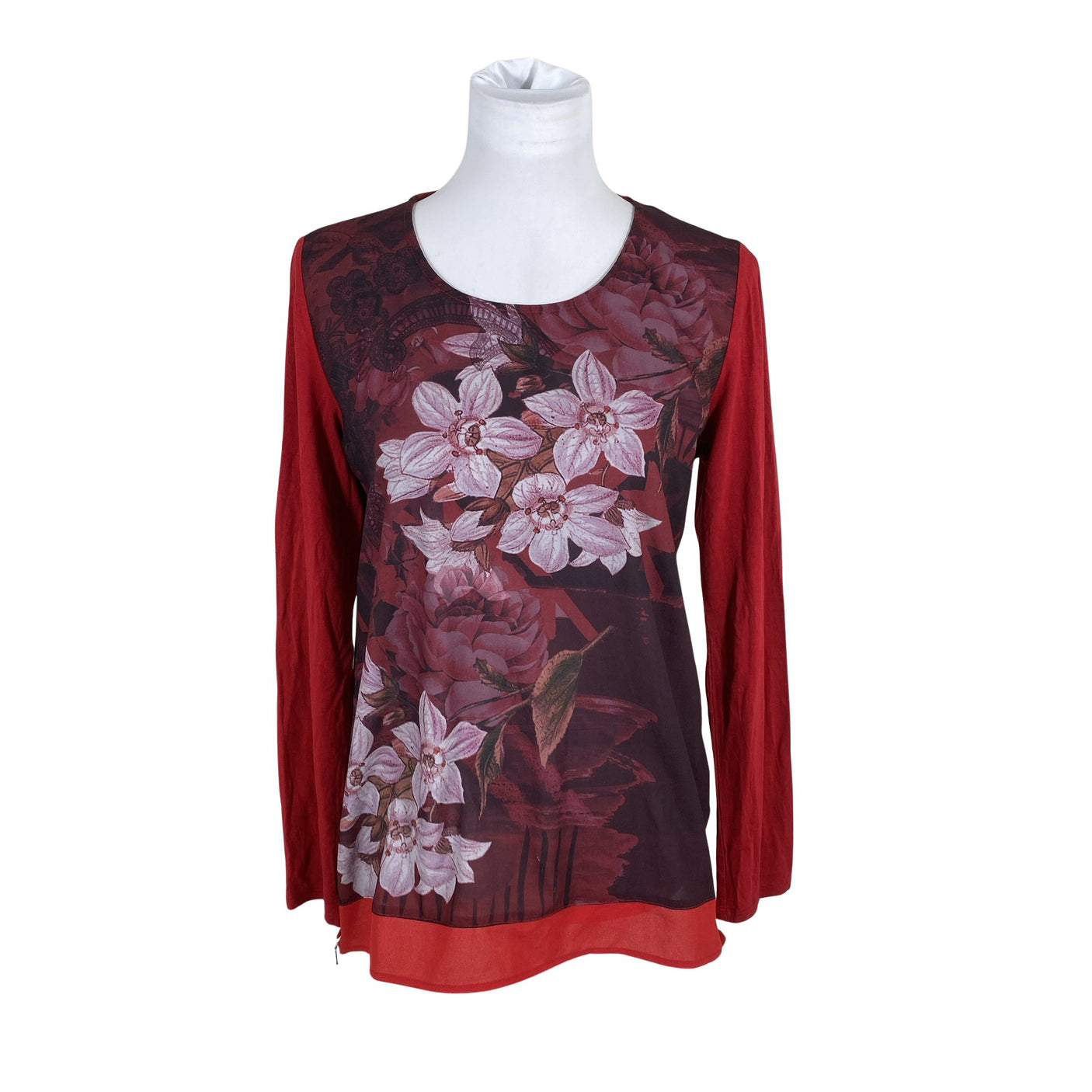 Unisex Desigual - Tricot shirt, size 40 - Red (1)