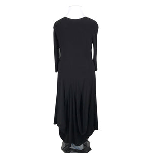 Unisex Joseph Ribkoff - Tricot dress, size 42 - Black (3)
