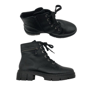 Unisex Rieker - Army boots, size 40 - Black (1)