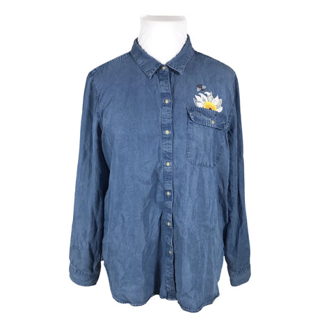 Unisex Lucky Brand - Denim shirt, size 42 - Blue ()