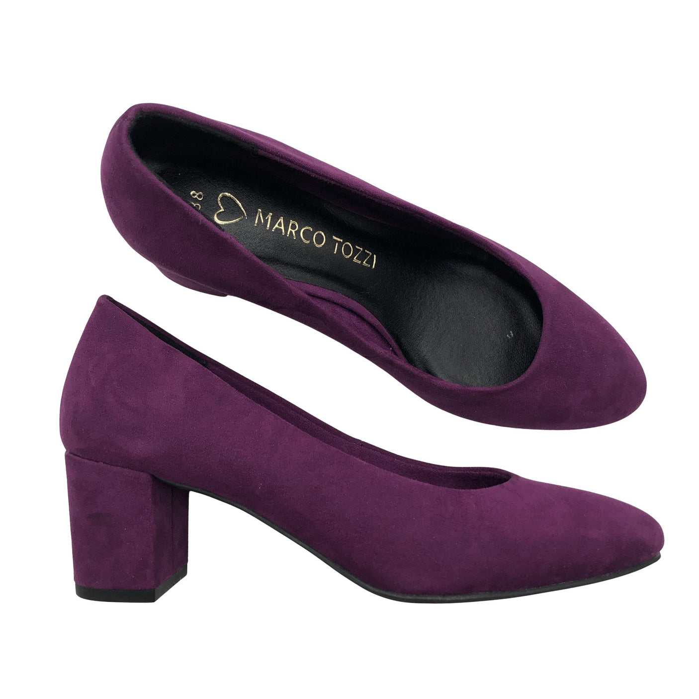 Unisex Marco Tozzi - High heels, size 38 - Violet (1)