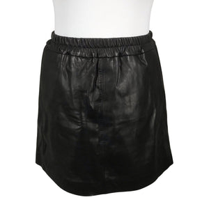 Unisex InWear - Leather skirt, size 42 - Black (1)