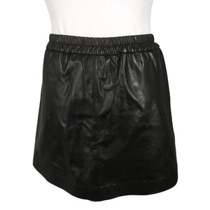 Unisex InWear - Leather skirt, size 42 - Black (3)