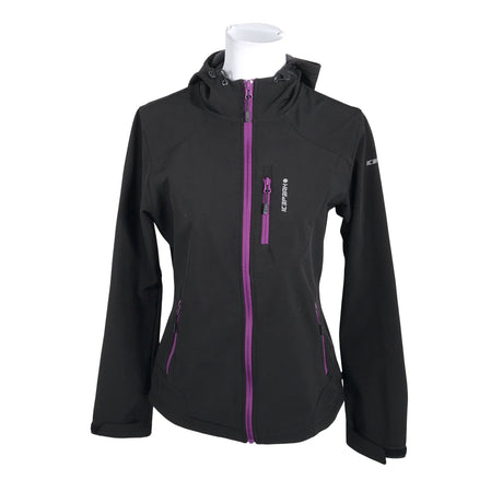 Unisex Icepeak - Soft shell jacket, size 38 - Black ()