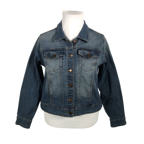 Unisex Zizzi - Denim jacket, size 42 - Blue ()